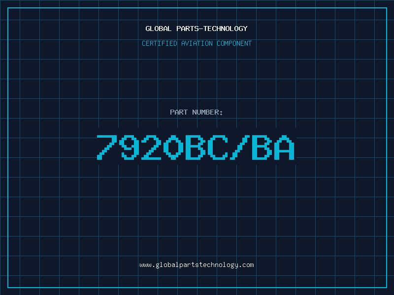 Aviation Part 7920BC/BA