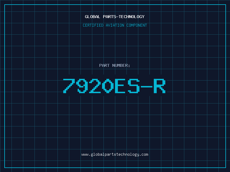 Aviation Part 7920ES-R