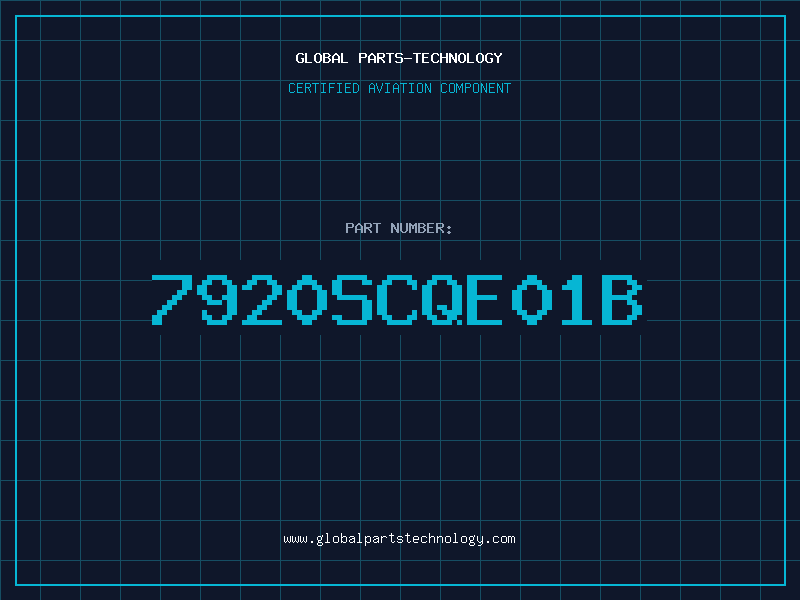 Aviation Part 7920SCQE01B