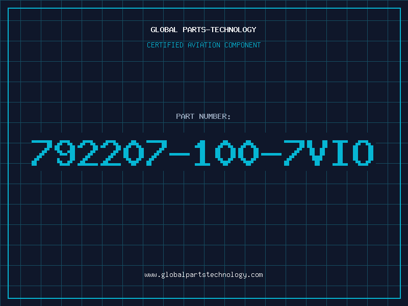 Aviation Part 792207-100-7VIO