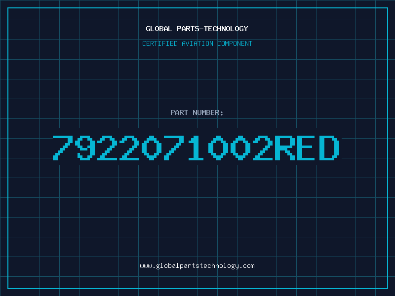 Aviation Part 7922071002RED