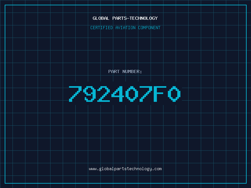 Aviation Part 792407F0