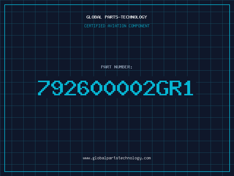Aviation Part 792600002GR1