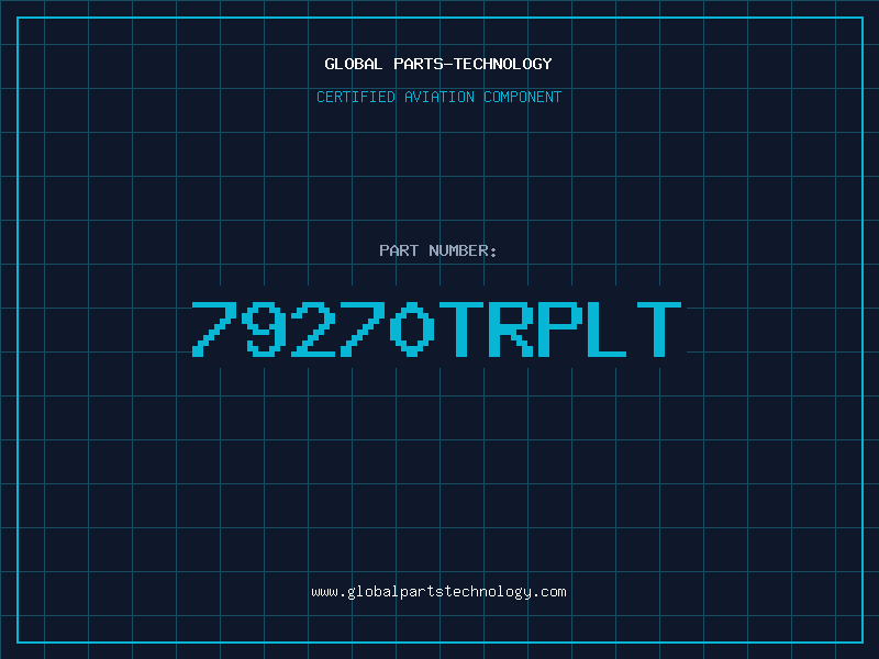 Aviation Part 79270TRPLT