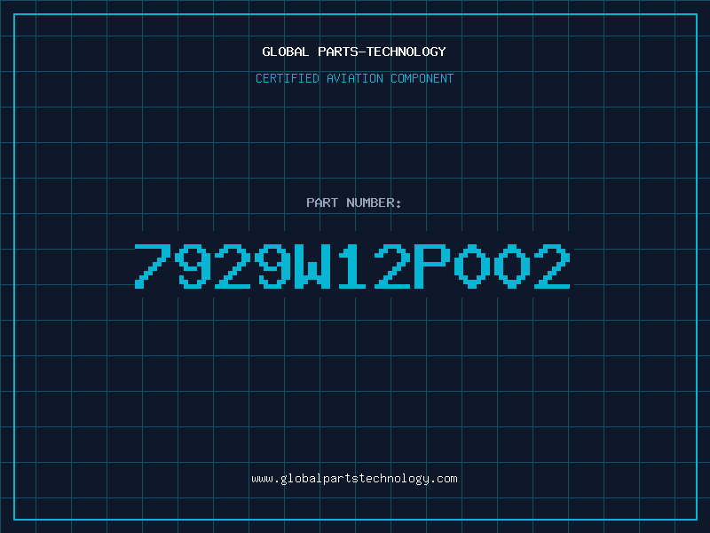 Aviation Part 7929W12P002