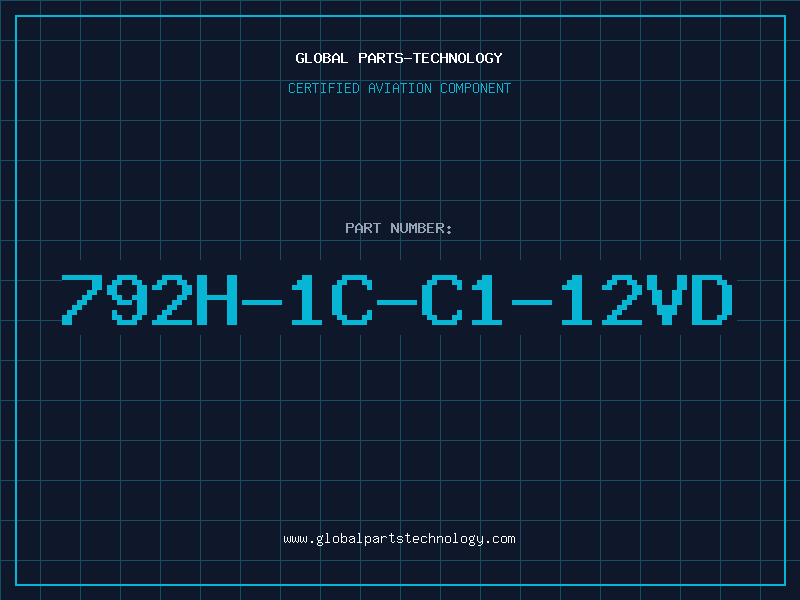 Aviation Part 792H-1C-C1-12VD