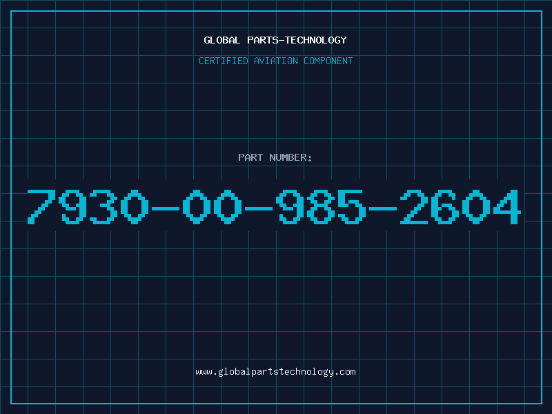 Aviation Part 7930-00-985-2604