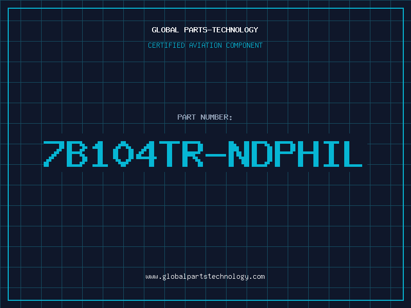 Aviation Part 7B104TR-NDPHIL