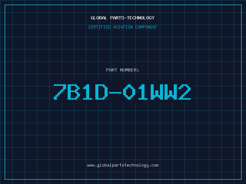 Aviation Part 7B1D-01WW2