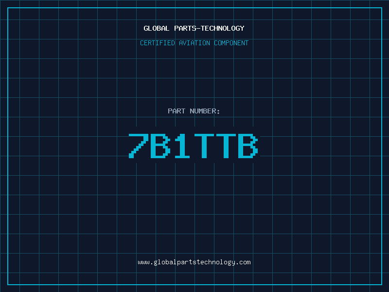 Aviation Part 7B1TTB