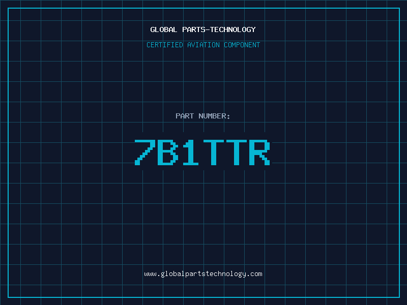 Aviation Part 7B1TTR