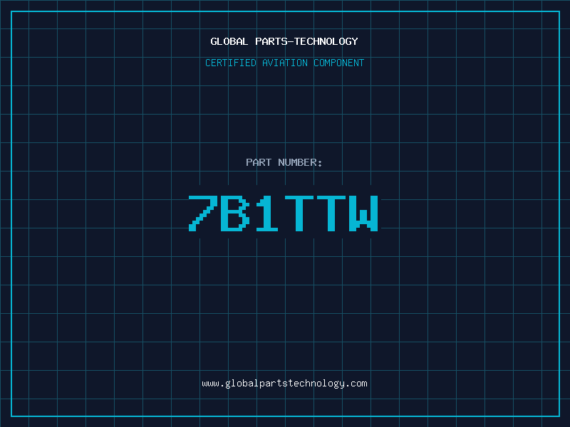 Aviation Part 7B1TTW