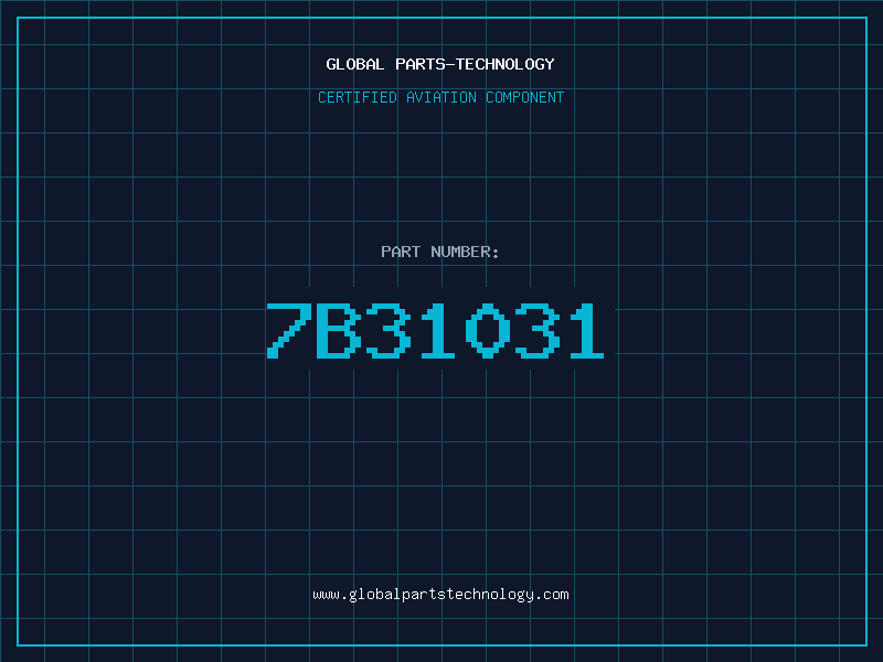 Aviation Part 7B31031