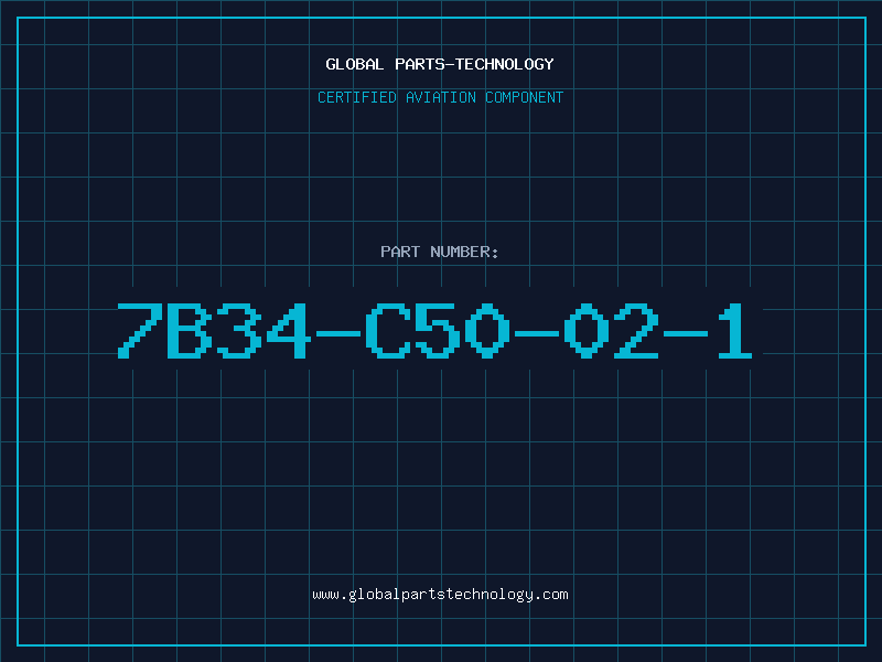 Aviation Part 7B34-C50-02-1