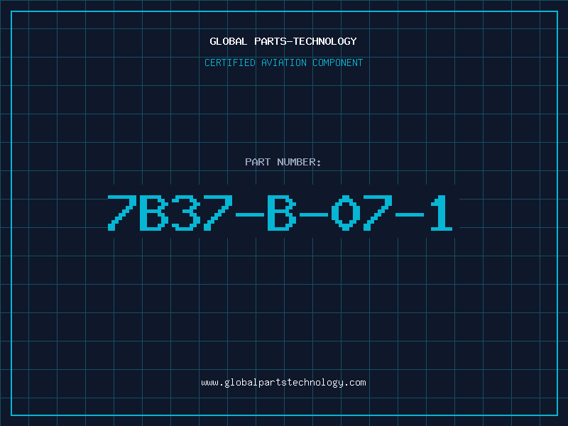 Aviation Part 7B37-B-07-1