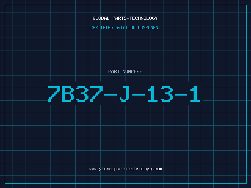 Aviation Part 7B37-J-13-1