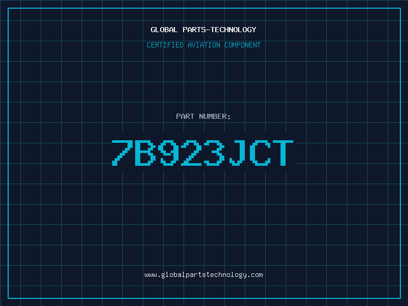 Aviation Part 7B923JCT