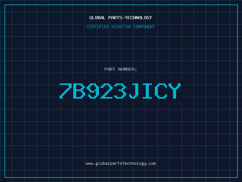Aviation Part 7B923JICY