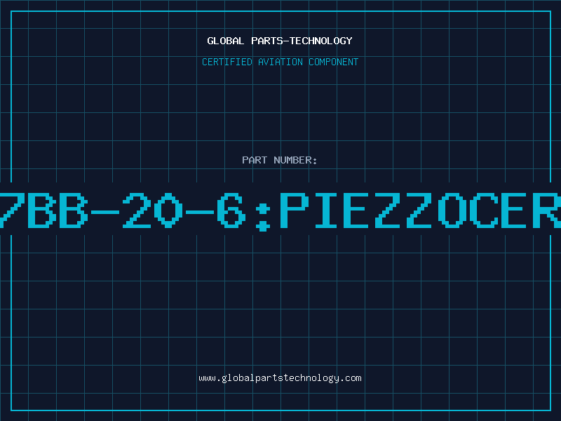 Aviation Part 7BB-20-6:PIEZZOCER