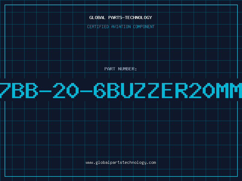 Aviation Part 7BB-20-6BUZZER20mm