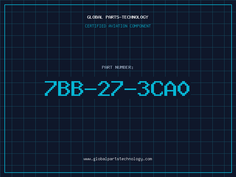 Aviation Part 7BB-27-3CA0
