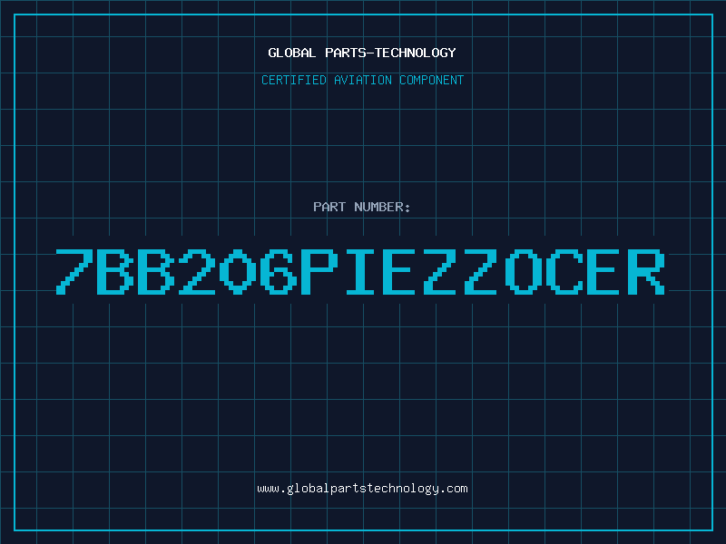 Aviation Part 7BB206PIEZZOCER