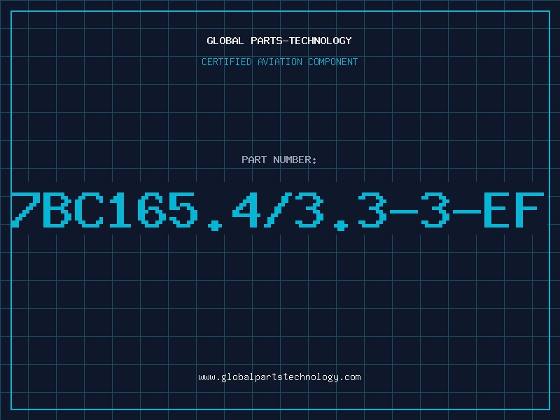 Aviation Part 7BC165.4/3.3-3-EF