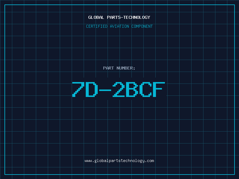 Aviation Part 7D-2BCF