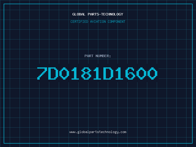Aviation Part 7D0181D1600