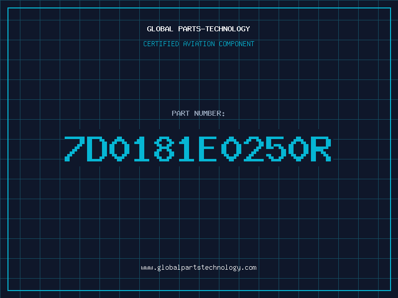 Aviation Part 7D0181E0250R