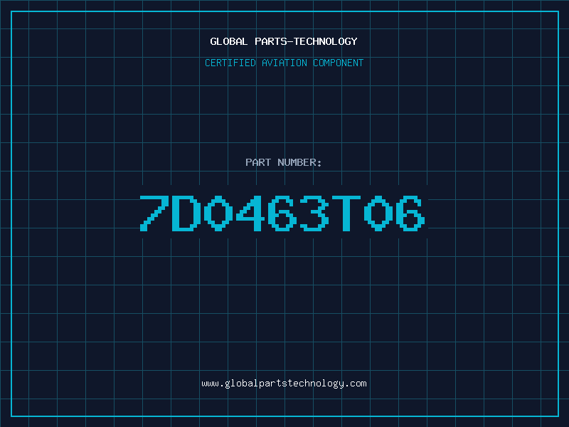 Aviation Part 7D0463T06