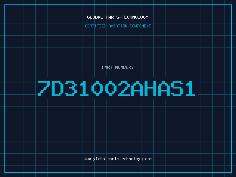 Aviation Part 7D31002AHAS1
