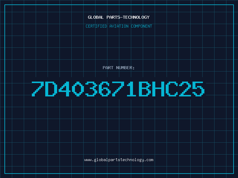 Aviation Part 7D403671BHC25