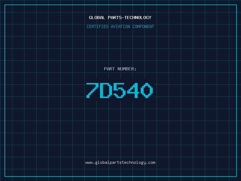 Aviation Part 7D540
