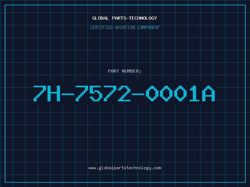 Aviation Part 7H-7572-0001A