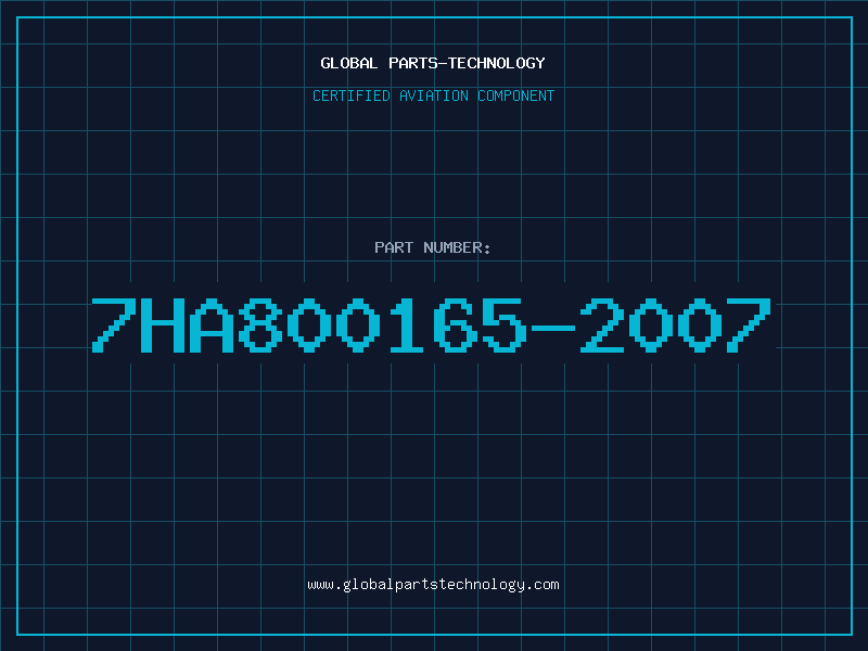 Aviation Part 7HA800165-2007