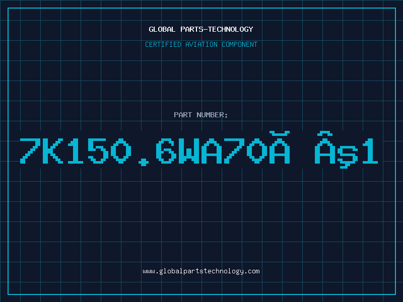 Aviation Part 7K150.6Wa70Âº1