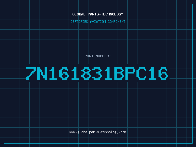 Aviation Part 7N161831BPC16