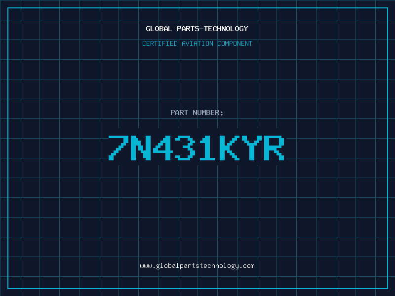 Aviation Part 7N431KYR