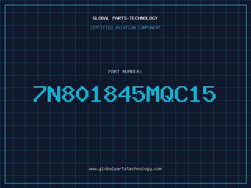 Aviation Part 7N801845MQC15