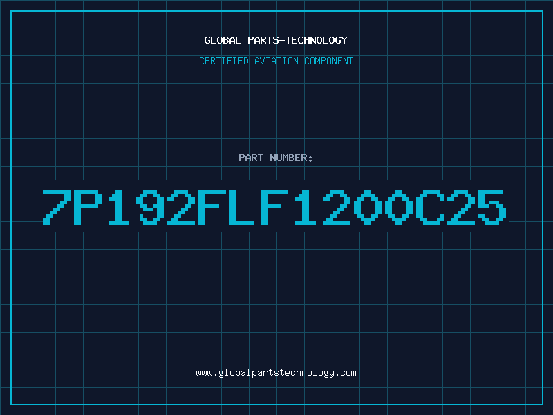 Aviation Part 7P192FLF1200C25