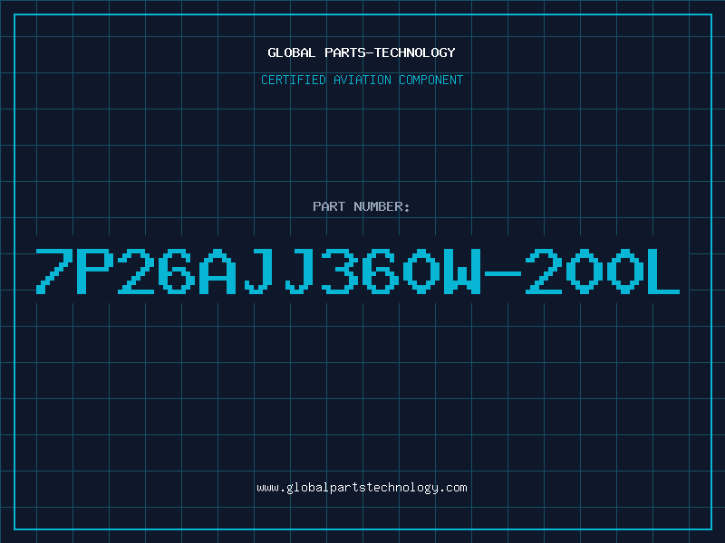 Aviation Part 7P26AJJ360W-200L