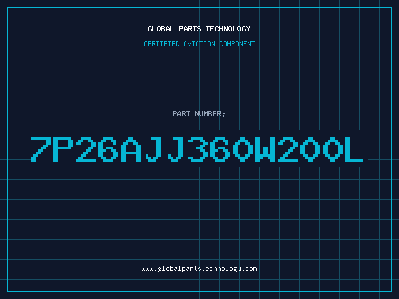 Aviation Part 7P26AJJ360W200L