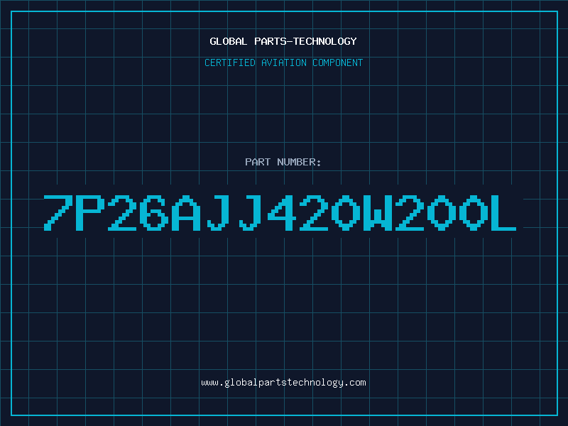 Aviation Part 7P26AJJ420W200L
