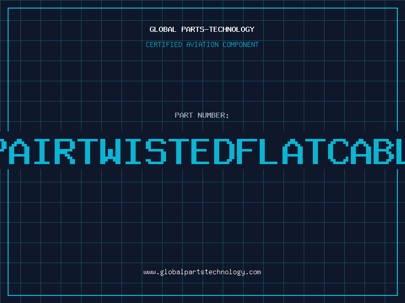 Aviation Part 7PAIRTWISTEDFLATCABLE