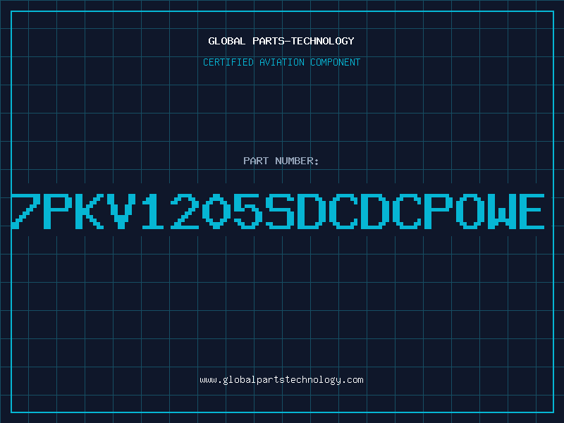 Aviation Part 7PKV1205SDCDCPOWE