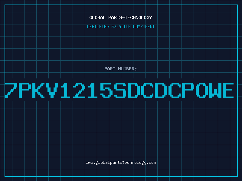 Aviation Part 7PKV1215SDCDCPOWE
