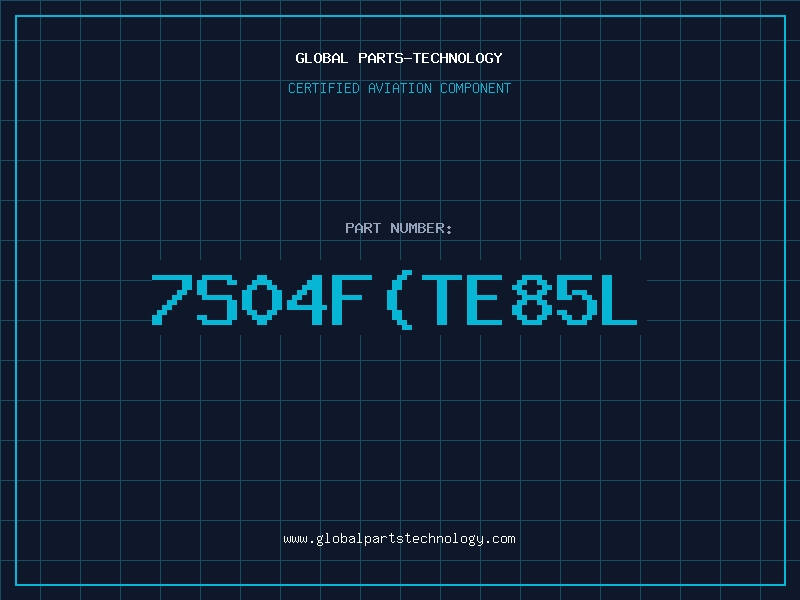 Aviation Part 7S04F(TE85L