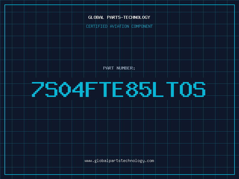 Aviation Part 7S04FTE85LTOS