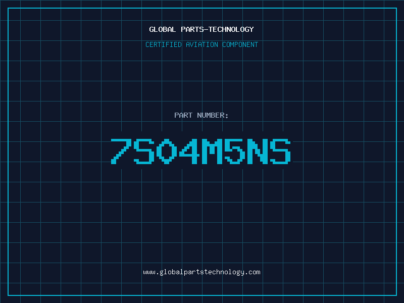 Aviation Part 7S04M5NS